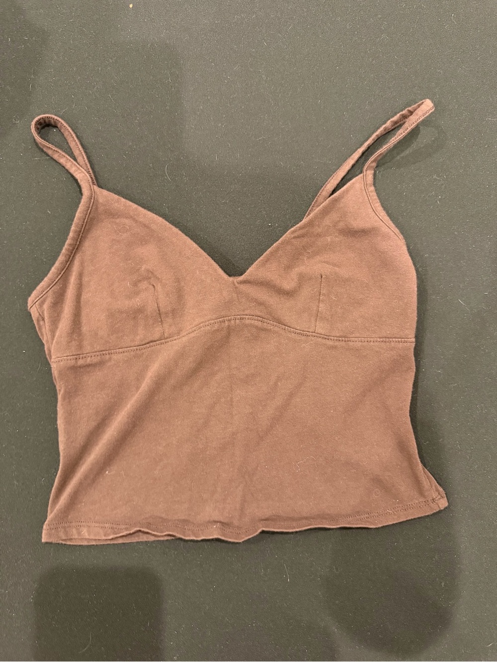 Tilly's Brown Spaghetti Strap Cami